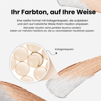 2-in-1-Foundation mit integriertem Pinsel